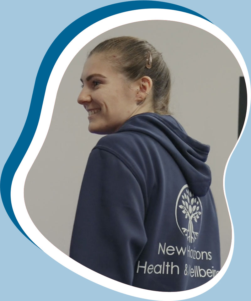 Jess from New Horizons Health & Wellbeing
